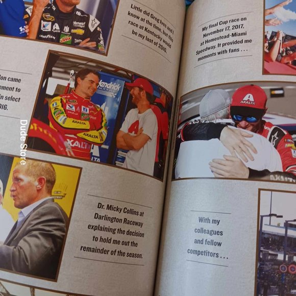 Racing to the Finish: My Story - Hardcover By Dale Earnhardt Jr. 2018 Hardcover - Picture 4 of 5